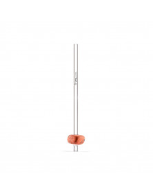 Paille Crystal Straw Jaspe Rouge