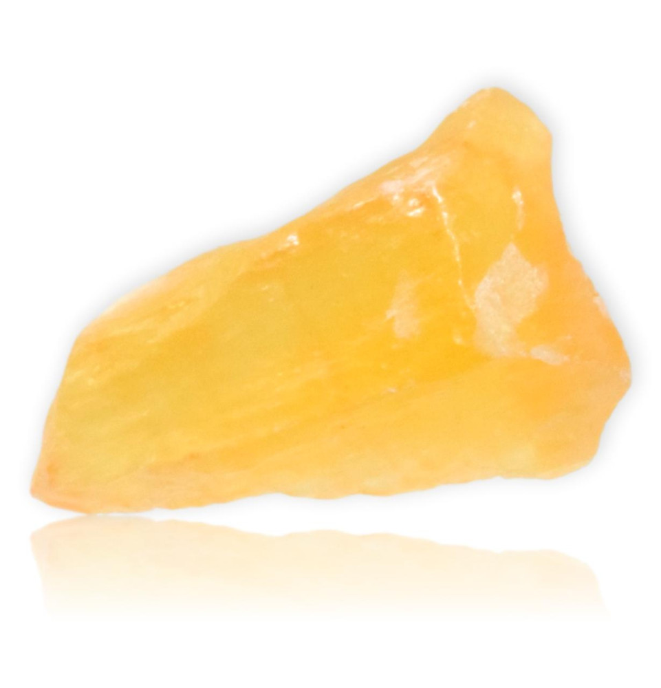 Calcite jaune brute