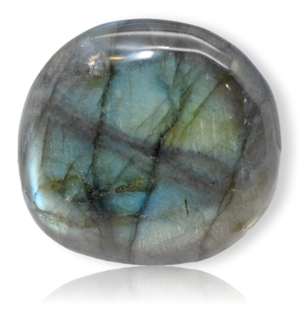 Galet en Labradorite poli