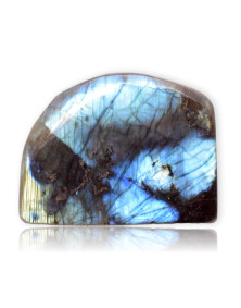 Bloc de Labradorite poli