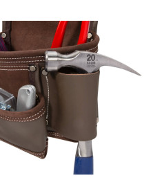 Tablier porte Outils en Cuir avec 7 Poches