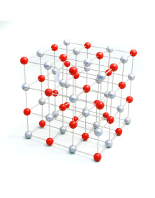 Modèle réseau cristallin de Sel gemme
