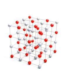 Modèle réseau cristallin de Sel gemme