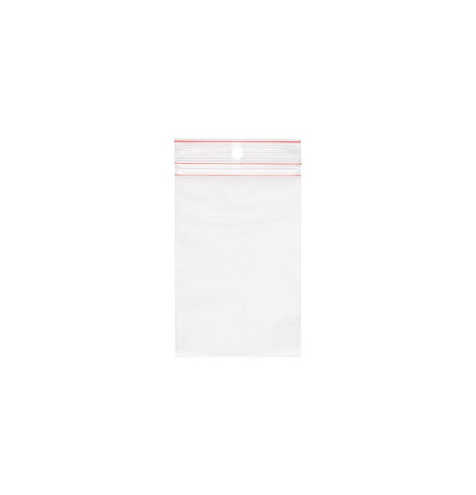 Mini sachet zip plastique transparents pour pièces de jeux de société