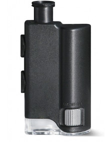 Mini Microscope de Poche, 3.6-5mm Meilleure Plage de Travail 100X