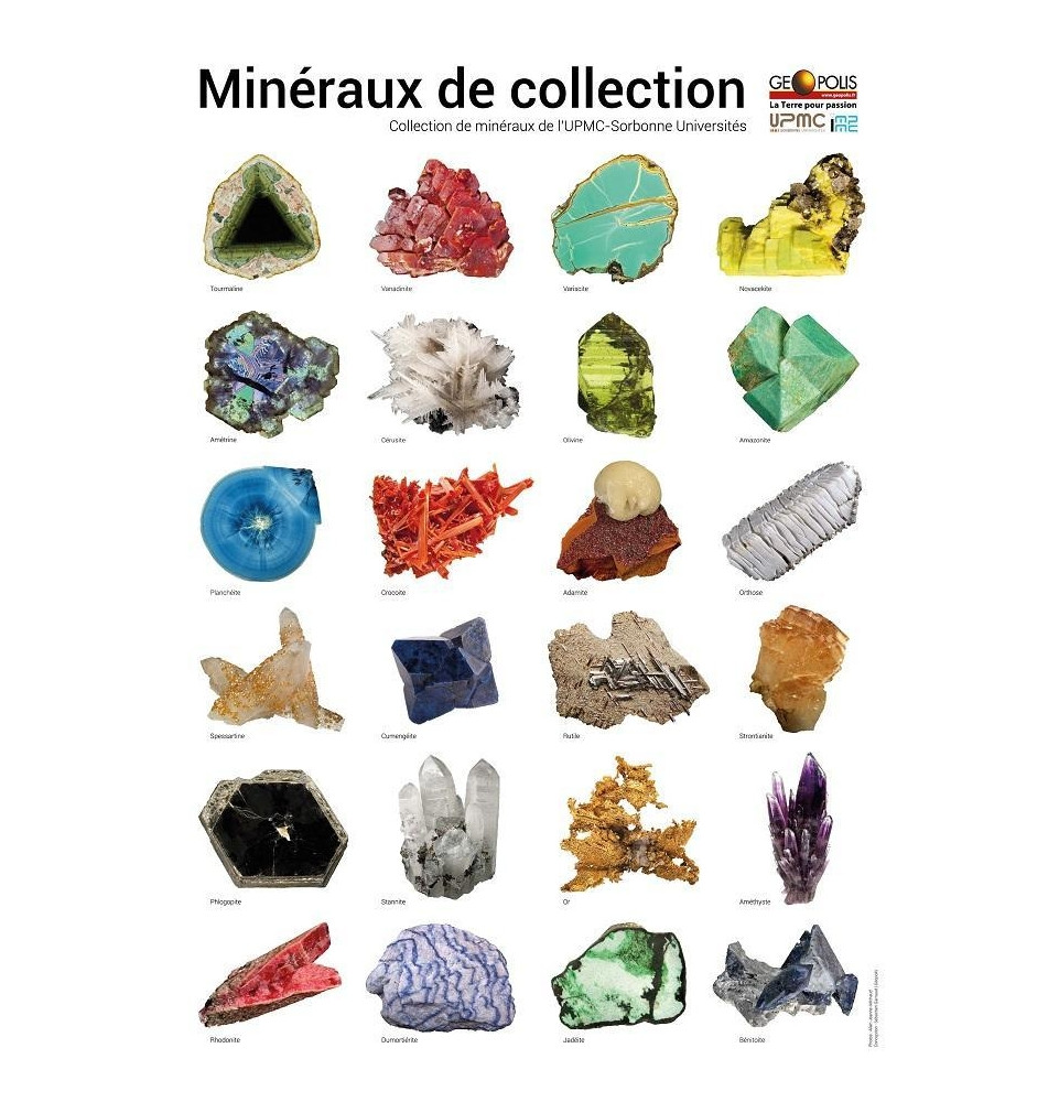 Collection minéraux