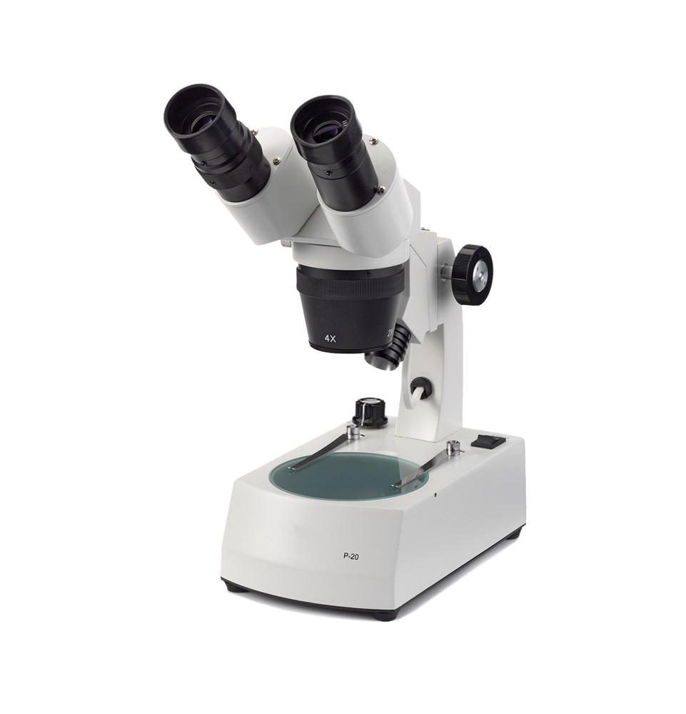 Microscope de poche avec éclairage - Grossissement 40x 